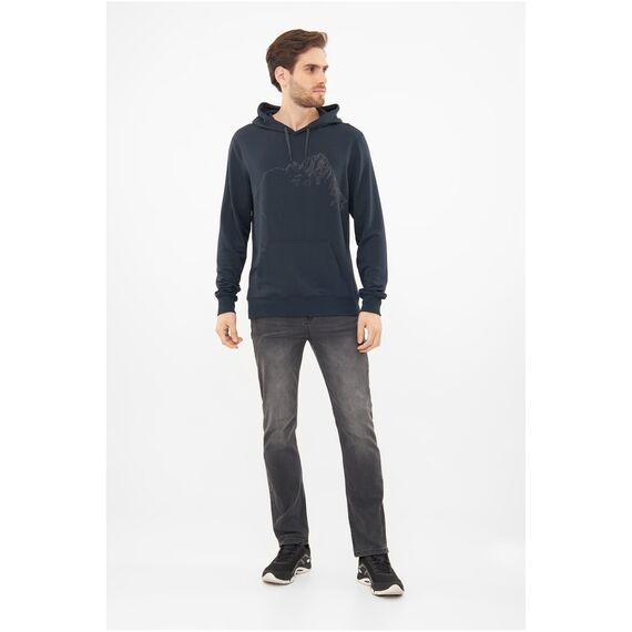 Bluza męska VIKING Panaka Hoodie Bamboo Man z kapturem granatowa Bluza męska VIKING Panaka Hoodie Bamboo Man z kapturem granatowa