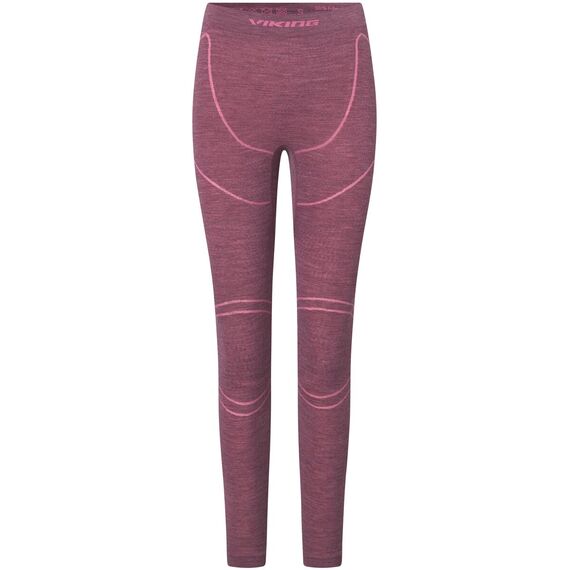 Bielizna damska VIKING Lana Pro Pants Merino różowa Bielizna damska VIKING Lana Pro Pants Merino różowa