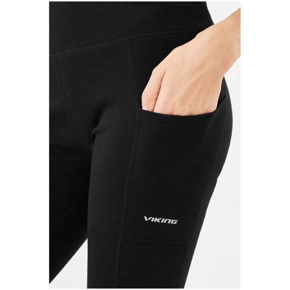 Legginsy damskie VIKING Lasala Bamboo Lady czarne Legginsy damskie VIKING Lasala Bamboo Lady czarne
