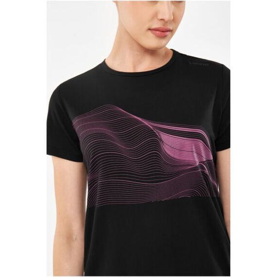 Viking T-shirt damski Morain Lady Bamboo czarny Viking T-shirt damski Morain Lady Bamboo czarny