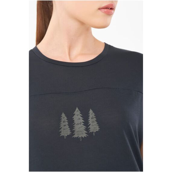 VIKING T-shirt damski Likelo Lady Bamboo granatowy