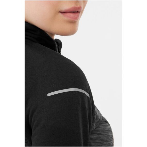 Bluza damska VIKING Delmore Hoodie Lady rozpinana z kapturem czarna