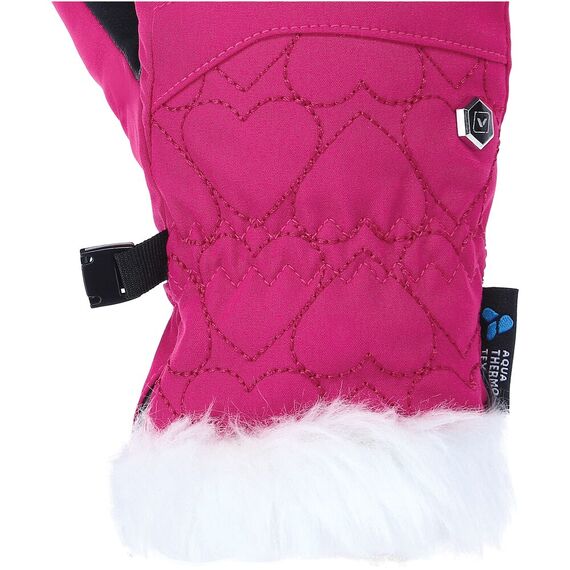 Rękawice narciarskie dziecięce VIKING Meris Jr Ski Kids różowe