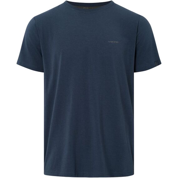 T-shirt męski VIKING Bamboo Harvi granatowy