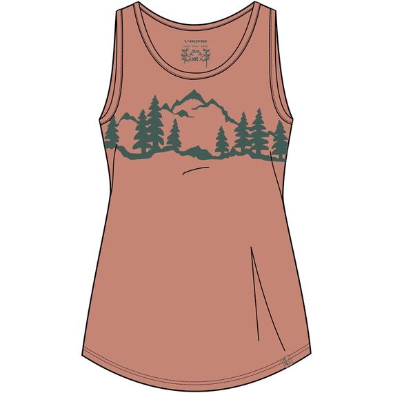 Tanktop damski VIKING Bamboo Lechee Lady łososiowy Tanktop damski VIKING Bamboo Lechee Lady łososiowy