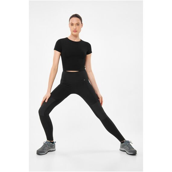 Leginsy damskie VIKING Levanta czarne