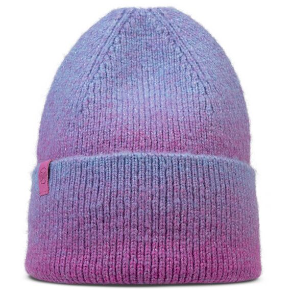 BUFF KNITTED BEANIE MARIN ORCHID