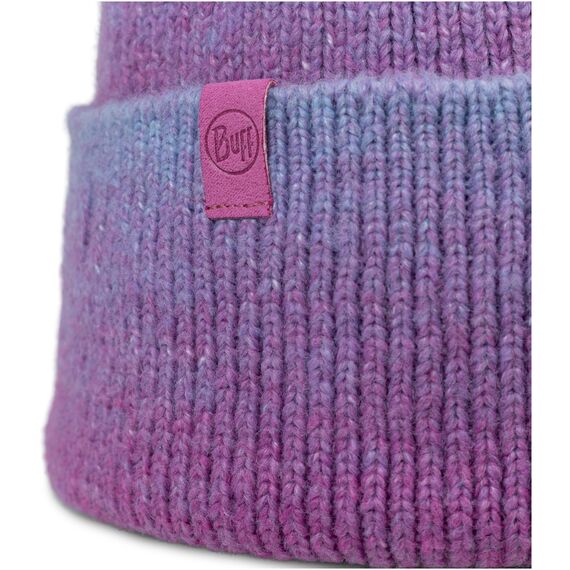 BUFF KNITTED BEANIE MARIN ORCHID, 2 zdjęcie