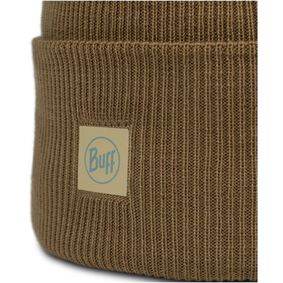 BUFF CROSSKNIT BEANIE SOLID GINGKO, Kolor: pomarańczowy, Rozmiar: one size, 2 zdjęcie