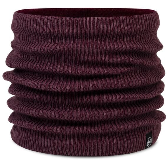 BUFF KNITTED & FLEECE NECKWARMER RENVI BURGUNDY