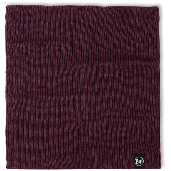 BUFF KNITTED & FLEECE NECKWARMER RENVI BURGUNDY, 2 zdjęcie