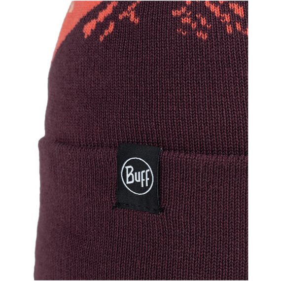 BUFF KNITTED BEANIE TATIK BURGUNDY, Kolor: inny kolor, Rozmiar: one size, 2 zdjęcie BUFF KNITTED BEANIE TATIK BURGUNDY, Kolor: inny kolor, Rozmiar: one size, 2 zdjęcie