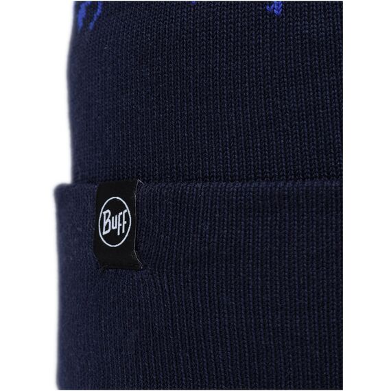 BUFF KNITTED BEANIE TATIK NIGHT BLUE, Kolor: granatowy, Rozmiar: one size, 2 zdjęcie BUFF KNITTED BEANIE TATIK NIGHT BLUE, Kolor: granatowy, Rozmiar: one size, 2 zdjęcie