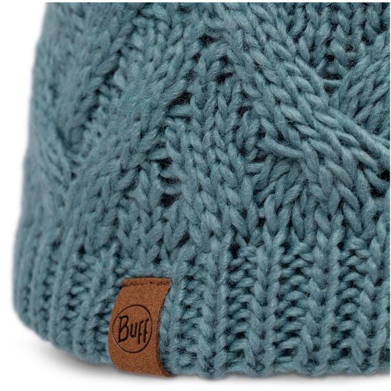 BUFF KNITTED & FLEECE BAND BEANIE CARYN BLUE GRASS, Kolor: niebieski, Rozmiar: one size, 2 zdjęcie