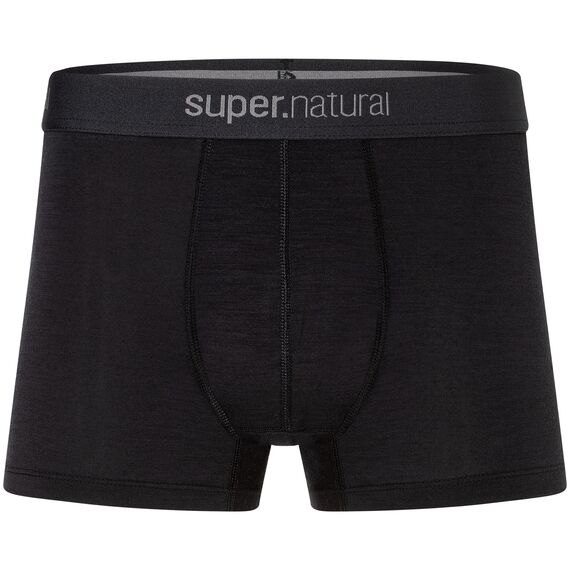 SUPER.NATURAL Bokserki termoaktywne 2-pak męskie Tundra 175 Boxer 2-Pack czarne, Kolor: czarny, Rozmiar: M
