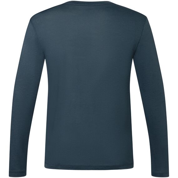 SUPER.NATURAL Koszulka z długim rękawem męska M Almost Done LS granatowa, Kolor: granatowy, Rozmiar: XL, 10 zdjęcie