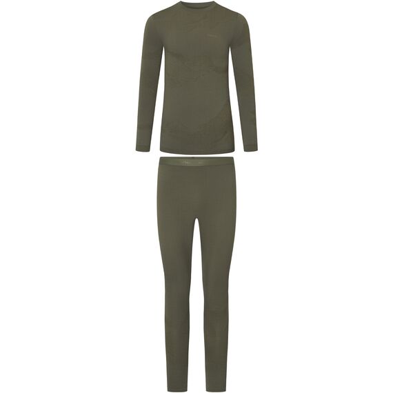 VIKING Bielizna męska zestaw Gasher Man Set Merino khaki, Kolor: khaki, Rozmiar: XXL, 10 zdjęcie