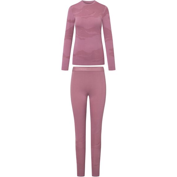 VIKING Bielizna damska Gasher Lady Set Merino różowa, Kolor: różowy, Rozmiar: S, 32 zdjęcie