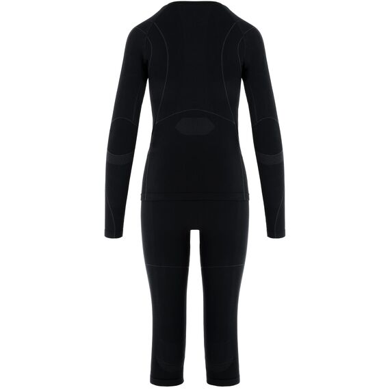 VIKING Bielizna damska Gaja 3/4 Set Bamboo czarna, Kolor: czarny, Rozmiar: L, 6 zdjęcie