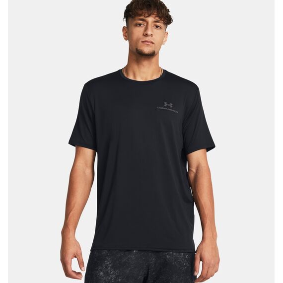 UNDER ARMOUR koszulka męska treningowa na siłownię Vanish Energy czarna, Kolor: czarny, Rozmiar: L