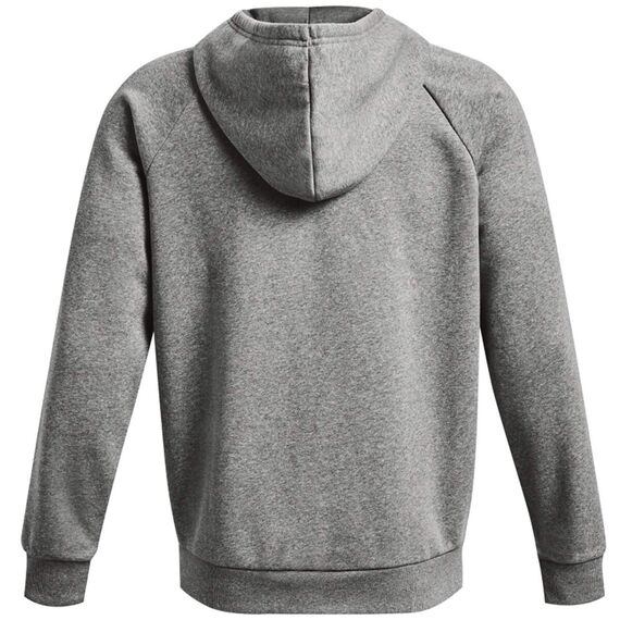 UNDER ARMOUR bluza dresowa męska rozpinana Rival Fleece FZ szara, Kolor: szary, Rozmiar: S, 2 zdjęcie