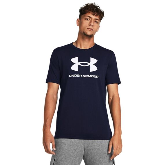 UNDER ARMOUR t-shirt męski koszulka treningowa LOGO UPDATE czarna