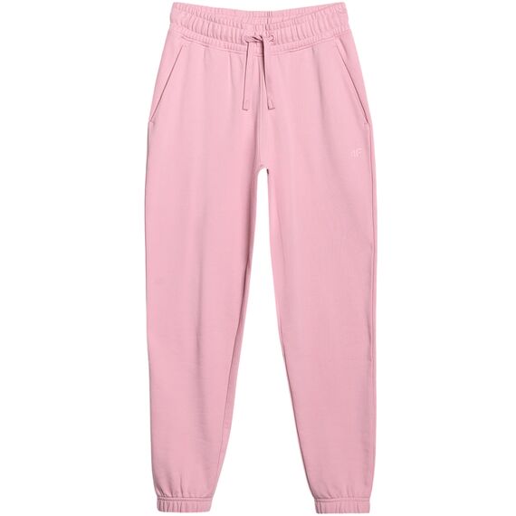 4F spodnie z dzianiny french terry z kolekcji basic 4FWMM00TTROF1138 różowe, Kolor: różowy, Rozmiar: XL, 2 zdjęcie