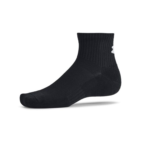 UNDER ARMOUR skarpetki bawełniane unisex 3 pak Qtr