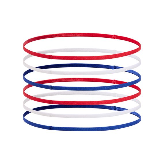 UNDER ARMOUR opaski na głowę damskie zestaw Elastic 6 pak