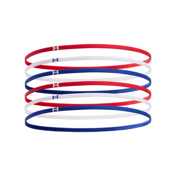 UNDER ARMOUR opaski na głowę damskie zestaw Elastic 6 pak