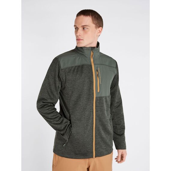 PROTEST Bluza męska Protest PRTHAMMEREN full zip top zielona, Kolor: zielony, Rozmiar: XL, 2 zdjęcie