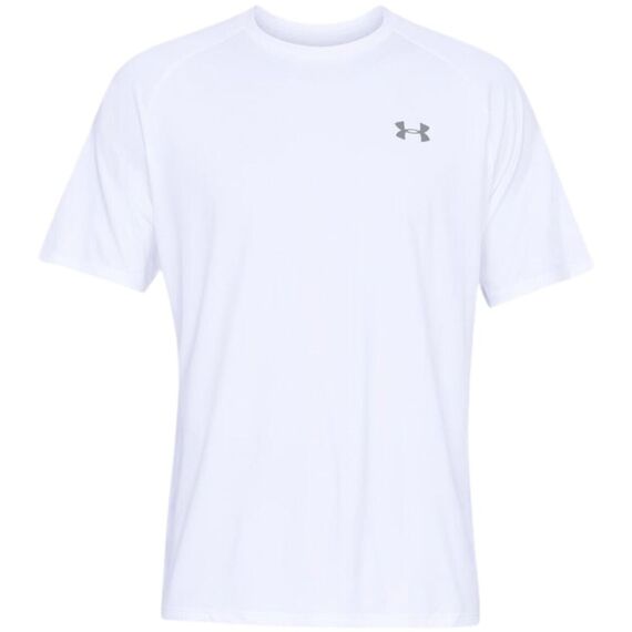 UNDER ARMOUR t-shirt męski koszulka treningowa UA Tech 2.0 biała, Kolor: biały, Rozmiar: S