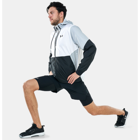 UNDER ARMOUR spodenki treningowe męskie HG Armour Lng czarne, Kolor: czarny, Rozmiar: M, 2 zdjęcie