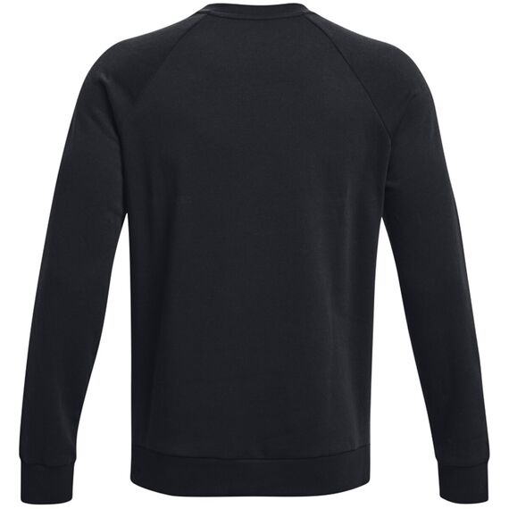 UNDER ARMOUR bluza dresowa męska Rival Fleece Crew szara, Kolor: czarny, Rozmiar: M, 3 zdjęcie