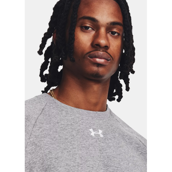 UNDER ARMOUR bluza dresowa męska Rival Fleece Crew szara, Kolor: szary, Rozmiar: 3XL, 4 zdjęcie UNDER ARMOUR bluza dresowa męska Rival Fleece Crew szara, Kolor: szary, Rozmiar: 3XL, 4 zdjęcie