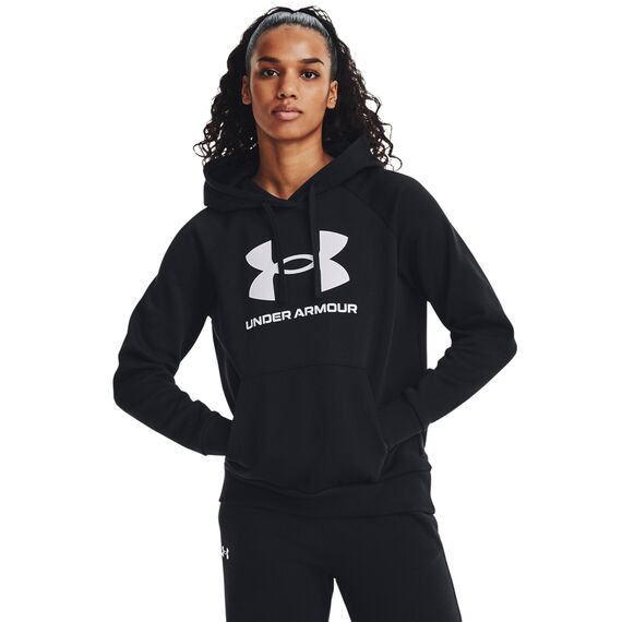 UNDER ARMOUR bluza bawełniana damska z kapturem Rival Logo