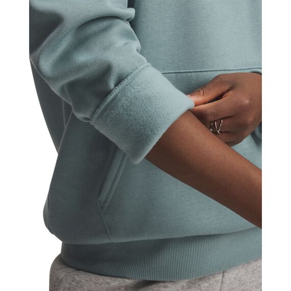 UNDER ARMOUR bluza bawełniana damska z kapturem Rival Logo