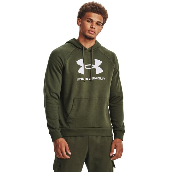 UNDER ARMOUR bluza bawełniana męska z kapturem Rival Logo