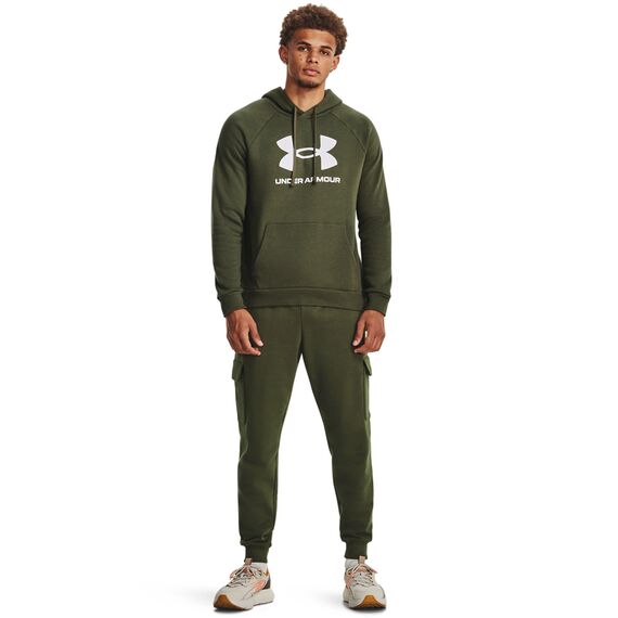 UNDER ARMOUR bluza bawełniana męska z kapturem Rival Logo