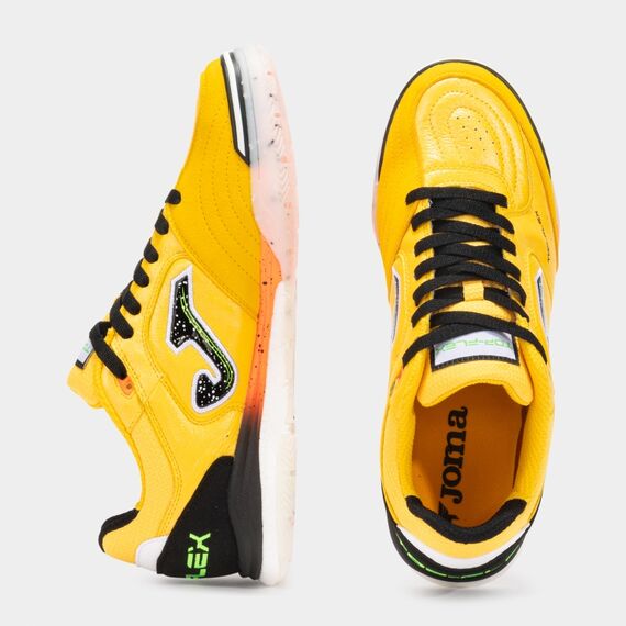 JOMA buty piłkarskie męskie na halę do futsalu TOP FLEX TORW2528IN, Kolor: żółty, Rozmiar: 44.5, 2 zdjęcie