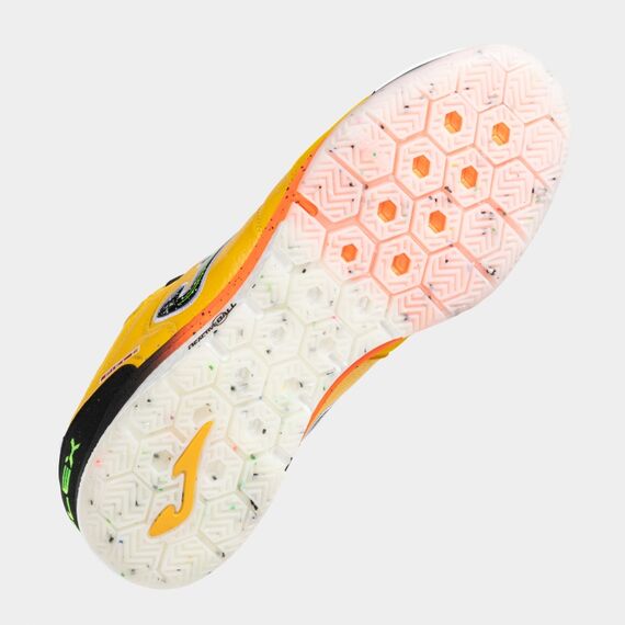 JOMA buty piłkarskie męskie na halę do futsalu TOP FLEX TORW2528IN, Kolor: żółty, Rozmiar: 42.5, 4 zdjęcie