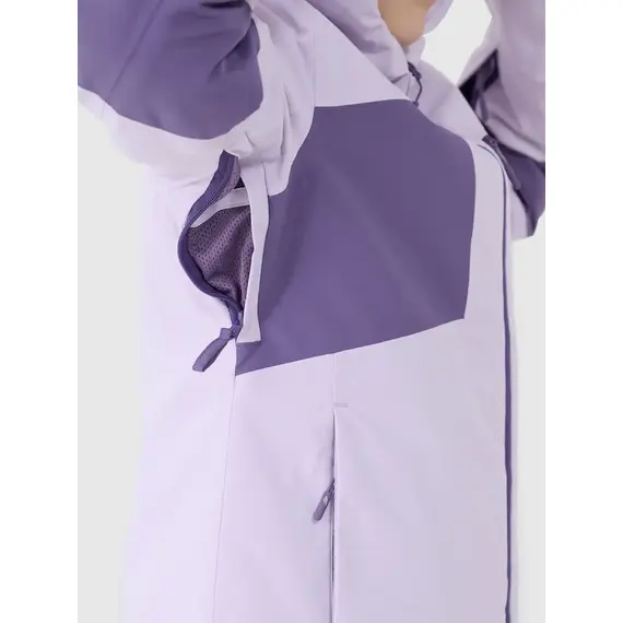 4F ocieplana kurtka narciarska dla dziewczynek 4FJWAW25TTJAF0823