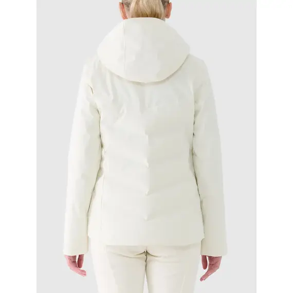 4F ocieplana kurtka narciarska damska z kieszeniami 4FWAW25TTJAF0806