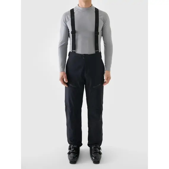 4F ocieplane spodnie narciarskie męskie ze wzmocnionej tkaniny 4FWAW25TFTRM1086