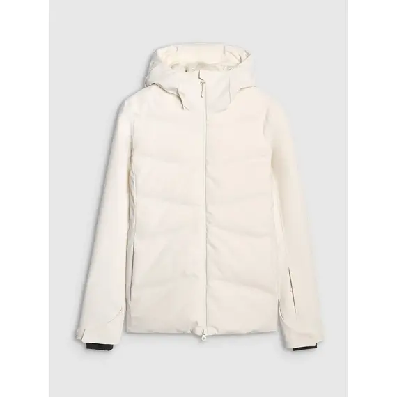 4F ocieplana kurtka narciarska damska z kieszeniami 4FWAW25TTJAF0806