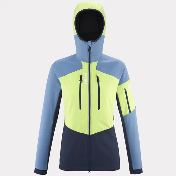 MILLET kurtka trekkingowa damska M WHITE SHIELD JKT niebieska, Kolor: niebieski, Rozmiar: M