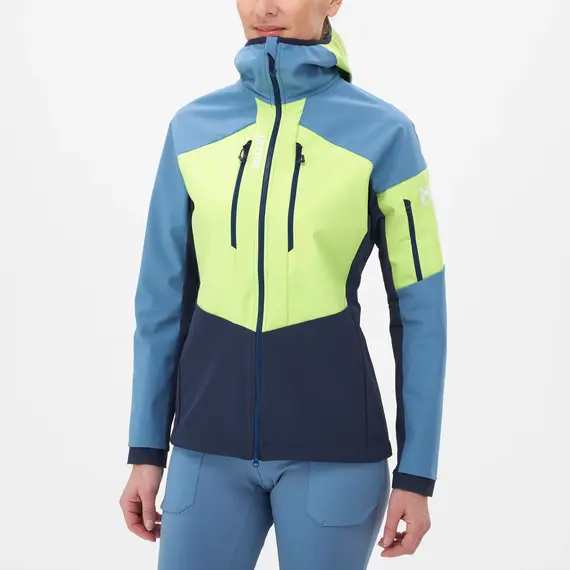 MILLET kurtka trekkingowa damska M WHITE SHIELD JKT niebieska, Kolor: niebieski, Rozmiar: M, 10 zdjęcie