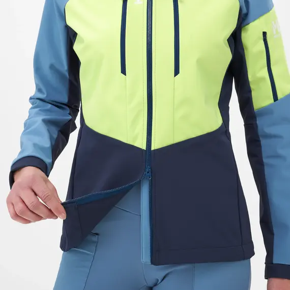 MILLET kurtka trekkingowa damska M WHITE SHIELD JKT niebieska, Kolor: niebieski, Rozmiar: M, 3 zdjęcie