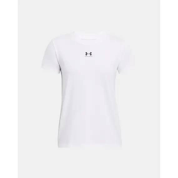 UNDER ARMOUR koszulka treningowa damska sportowa, Kolor: biały, Rozmiar: S, 3 zdjęcie