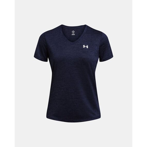 UNDER ARMOUR koszulka damska t-shirt sportowy SSV-Twist, Kolor: granatowy, Rozmiar: S